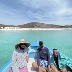 Cortez Expeditions - Post dive lunch spot - not too bad