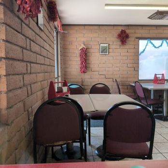 B & E Burritos - Some of the seating - Mexican Near Me - Hatch, New Mexico