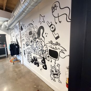 Eat Cake - Adorable mural and merch - Desserts Near Me - Houston, Texas Eat Cake - Adorable mural and merch - Desserts Near Me - Houston, Texas