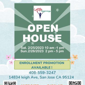 Creative Beginnings - Welcome to our 2023 open house! 2/25 and 2/26 - Preschools Near Me - San Jose, California
