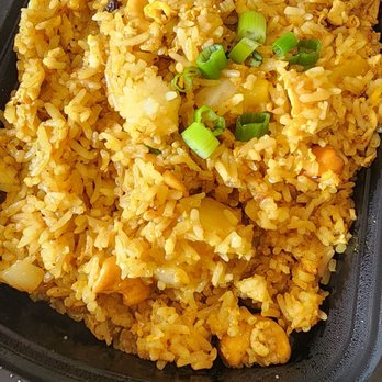 Krua Bangkok - Pineapple fried rice with chicken. Sooo good! - Thai Near Me - Oregon City, Oregon Krua Bangkok - Pineapple fried rice with chicken. Sooo good! - Thai Near Me - Oregon City, Oregon