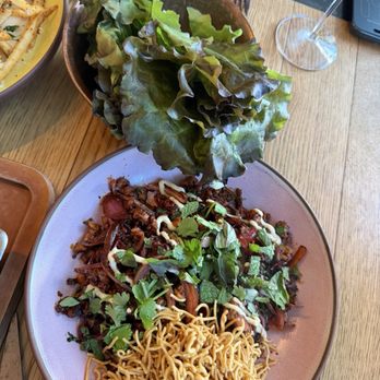 Valley Goat - three-sauce chicken - New American Near Me - Sunnyvale, California Valley Goat - three-sauce chicken - New American Near Me - Sunnyvale, California