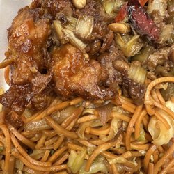 Asian Tasty - Orange Chicken, Kung Pao Chicken and Chow Mein