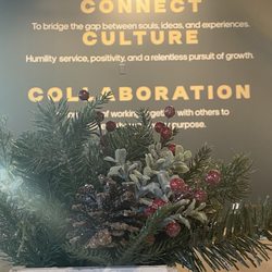 Connect Cafe & Events - Holiday Decor
