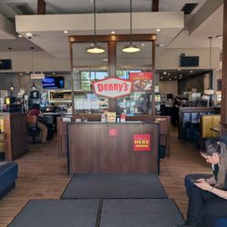 Denny's Restaurant - View walking in