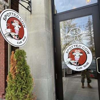 Spotted Cow Cafe & Grill - Front entrance - Coffee & Tea Near Me - Roscoe, New York Spotted Cow Cafe & Grill - Front entrance - Coffee & Tea Near Me - Roscoe, New York