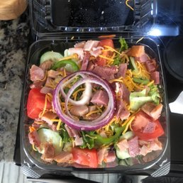 This is what they consider a chef salad