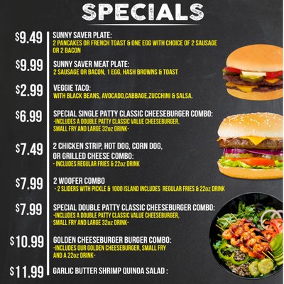 Menu photo 4 Archibald's Drive-Thru Victorville, CA