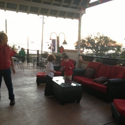 McClain's Pizzeria - Nice upstairs patio.