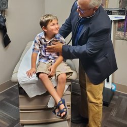 Lindenhurst Family Practice - We 3 our patients!! Wellness exams from an early age help establish a great relationship between healthcare provider and patient :)