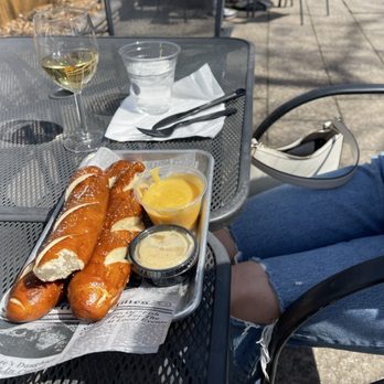 Lake Creek Winery - pretzel rods - Wineries Near Me - Marthasville, Missouri