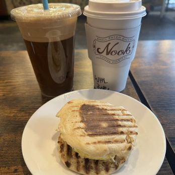 Nook Bakery & Coffee Bar - Nitro cold brew, latte, and egg sandwich - Bakeries Near Me - Philadelphia, Pennsylvania Nook Bakery & Coffee Bar - Nitro cold brew, latte, and egg sandwich - Bakeries Near Me - Philadelphia, Pennsylvania
