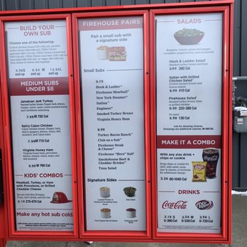 Firehouse Subs - Menu - Fast Food Near Me - Anchorage, Alaska