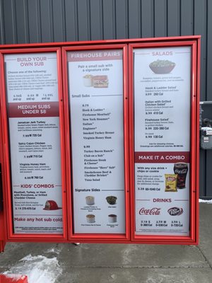 Menu photo 2 Firehouse Subs Anchorage, AK