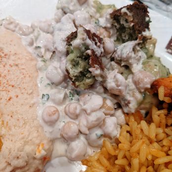 Fadi's Meyerland Mediterranean Grill - Chickpeas in Yoghurt - Mediterranean Near Me - Houston, Texas