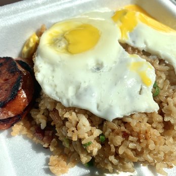 Pancakes & Waffles - Fried Rice Special with Portuguese sausage - Breakfast & Brunch Near Me - Honolulu, Hawaii