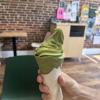 Mikkusu Matcha Tea House - Matcha waffle cone - Coffee & Tea Near Me - Pittsburgh, Pennsylvania Mikkusu Matcha Tea House - Matcha waffle cone - Coffee & Tea Near Me - Pittsburgh, Pennsylvania