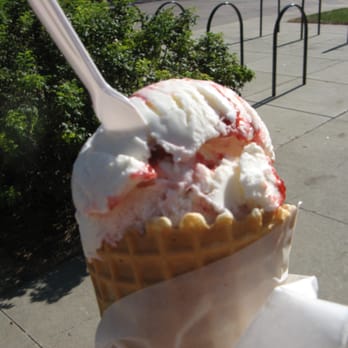 UNL Dairy Store - Strawberry Cheesecake Waffle Cone - Ice Cream & Frozen Yogurt Near Me - Lincoln, Nebraska UNL Dairy Store - Strawberry Cheesecake Waffle Cone - Ice Cream & Frozen Yogurt Near Me - Lincoln, Nebraska
