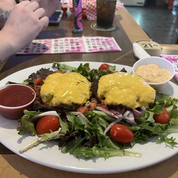 Remington's Tavern - Cheeseburger Salad - Bars Near Me - Cross Plains, Wisconsin Remington's Tavern - Cheeseburger Salad - Bars Near Me - Cross Plains, Wisconsin