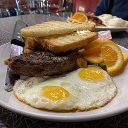 Steak and Eggs.
