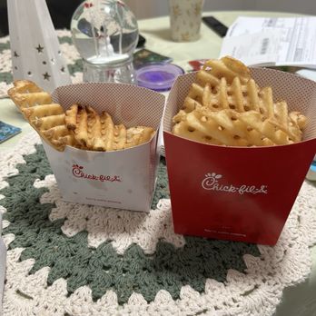 Chick-fil-A - Medium an large fry - Fast Food Near Me - Norcross, Georgia Chick-fil-A - Medium an large fry - Fast Food Near Me - Norcross, Georgia