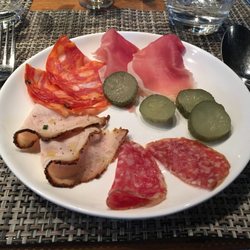 Orange Tree - Cold cuts from the salad buffet
