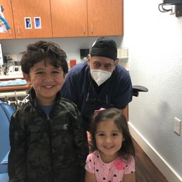 Dr. Tucker with my babies Dr. Tucker with my babies