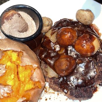 LongHorn Steakhouse - Chop Steak Sweet Potato - Steakhouses Near Me - Baton Rouge, Louisiana