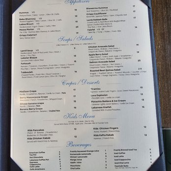 Madison Cafe and Grill - Lebanese Near Me - Edgewater, New Jersey