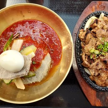 Choi Ga - Bibim naengmyun and LA galbi combo - Korean Near Me - Closter, New Jersey