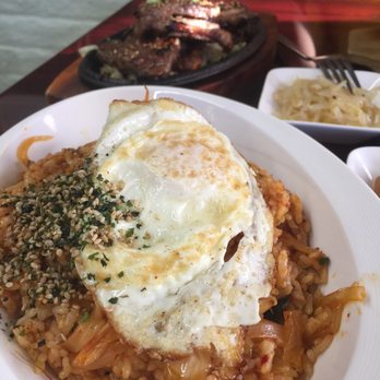 KeunJib Restaurant - Kimchee Fried rice, mine is way better. It tasted like a white rice being poured down w/ Kimchee sauce. - Korean Near Me - Pacheco, California KeunJib Restaurant - Kimchee Fried rice, mine is way better. It tasted like a white rice being poured down w/ Kimchee sauce. - Korean Near Me - Pacheco, California