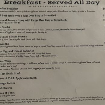 The Bunker Bar & Grill - Breakfast MENU - Bars Near Me - West Chicago, Illinois The Bunker Bar & Grill - Breakfast MENU - Bars Near Me - West Chicago, Illinois