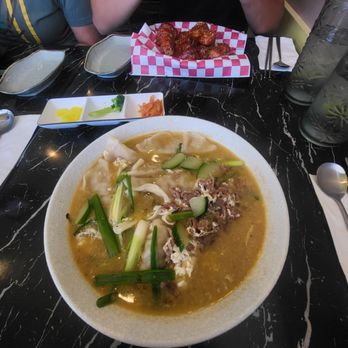 Korean Fried Chicken & Box - Dumpling Soup and Sweet & Mild Half Order Fried Chicken - Chicken Shop Near Me - Vallejo, California