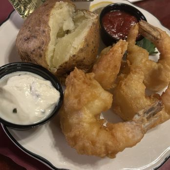 Rupp's Supperclub - Shrimp dinner. Pretty good. - Steakhouses Near Me - Cleveland, Wisconsin