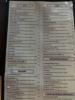 Menu photo 3 Golden Gate Tap Room San Francisco, CA Menu photo 3 Golden Gate Tap Room San Francisco, CA