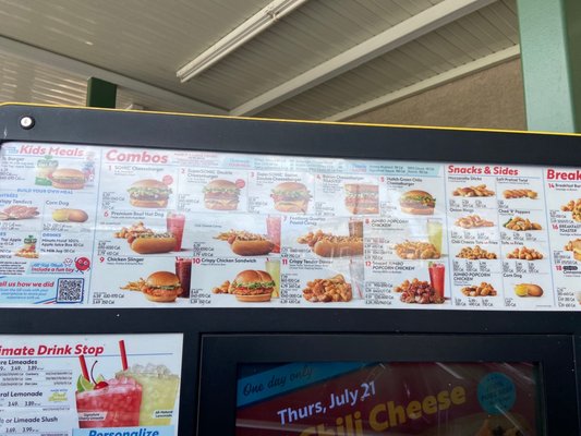 Menu photo 1 Sonic Drive-In Prescott, AZ Menu photo 1 Sonic Drive-In Prescott, AZ