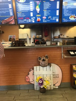 Three Little Pigs Bar-B-Q by null