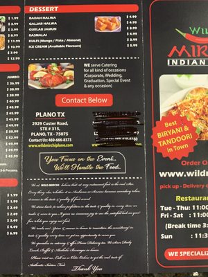 Menu photo 5 Vijaya Durga Indian Cafe Plano, TX Menu photo 5 Vijaya Durga Indian Cafe Plano, TX