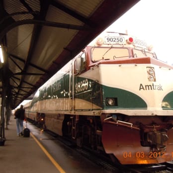 Amtrak - Amtrak Cascades bound to Seattle parked at PDX! April 2012 - Train Stations Near Me - Portland, Oregon Amtrak - Amtrak Cascades bound to Seattle parked at PDX! April 2012 - Train Stations Near Me - Portland, Oregon