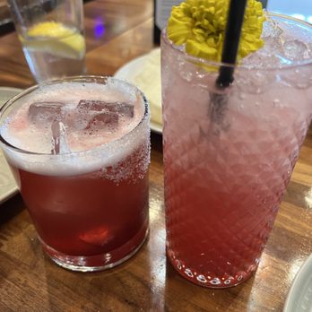 The Olive Restobar - Hibiscus Margarita and watermelon cooler - Mediterranean Near Me - Downey, California The Olive Restobar - Hibiscus Margarita and watermelon cooler - Mediterranean Near Me - Downey, California