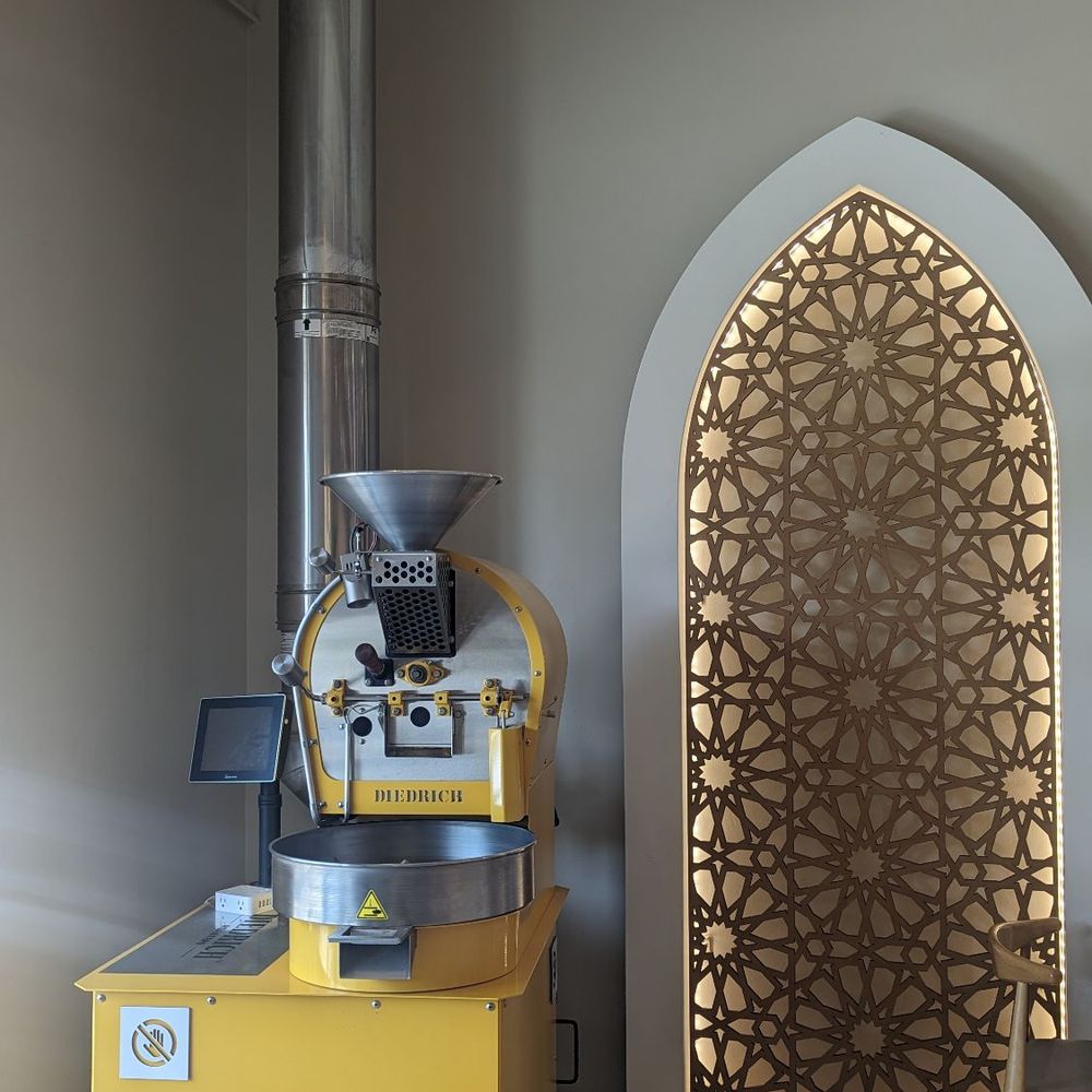 Arwa Yemeni Coffee - How beautiful is this sunny, yellow coffee roaster - Coffee & Tea Near Me - Richardson, Texas Arwa Yemeni Coffee - How beautiful is this sunny, yellow coffee roaster - Coffee & Tea Near Me - Richardson, Texas
