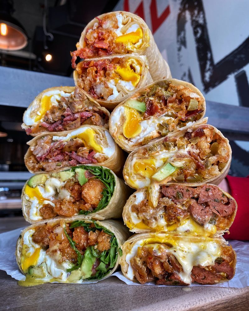 Bad-Ass Breakfast Burritos