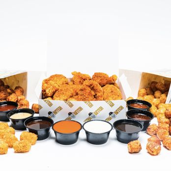 Tyga Bites - chicken nuggies and dipping sauces - Comfort Food Near Me Tyga Bites - chicken nuggies and dipping sauces - Comfort Food Near Me