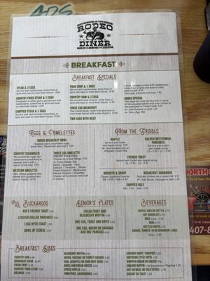 Menu photo 2 Rodeo Diner Kissimmee, FL Menu photo 2 Rodeo Diner Kissimmee, FL
