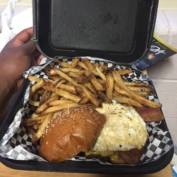 Grille Twelve 24 - First time trying the sunrise burger but I have no doubt that it will be just as delicious as their other burgers - Sandwiches Near Me - Baltimore, Maryland