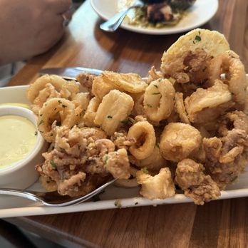 Monti's - Flash Fried Calamari - Mediterranean Near Me - Santa Rosa, California