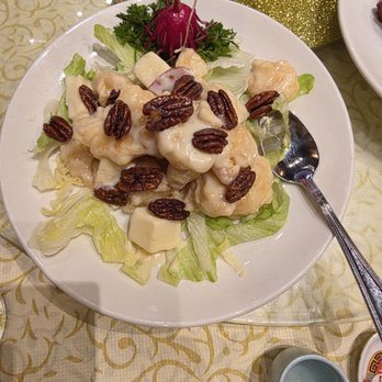 Joy House - Candied pecans and prawns - Chinese Near Me - Rocklin, California Joy House - Candied pecans and prawns - Chinese Near Me - Rocklin, California