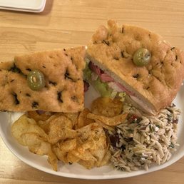 Focaccia sandwich