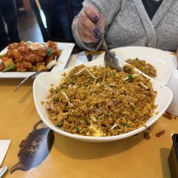 Pork fried rice Pork fried rice