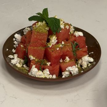 Motek Brickell - Watermelon salad - Mediterranean Near Me - Miami, Florida